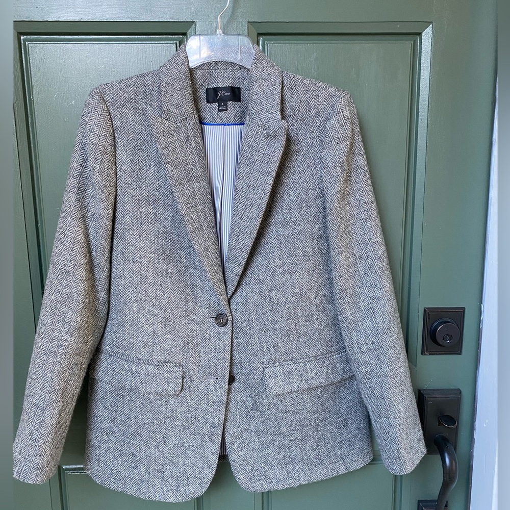 J. Crew Women's Classic Gray Blazer